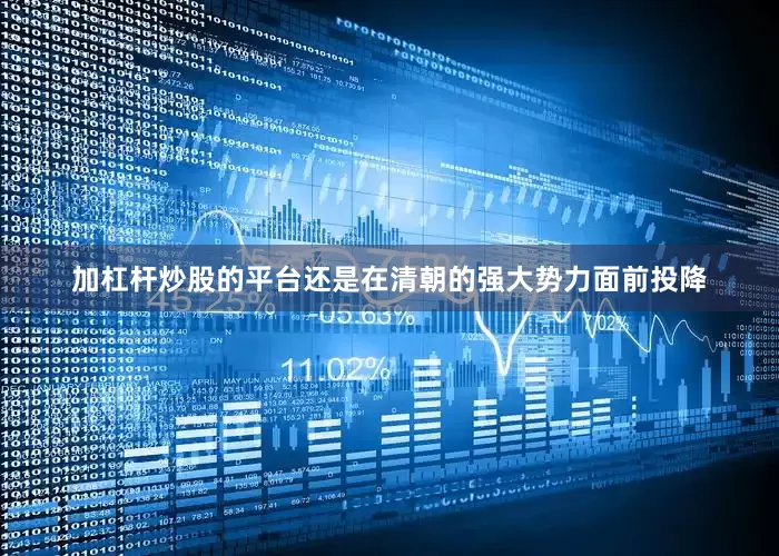 加杠杆炒股的平台还是在清朝的强大势力面前投降