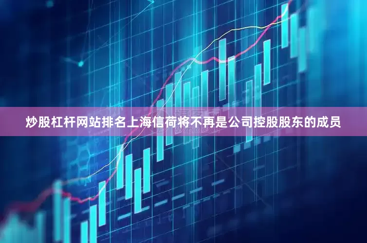 炒股杠杆网站排名上海信荷将不再是公司控股股东的成员